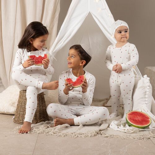 2023 spring baby girl boy print set soft kids clothes