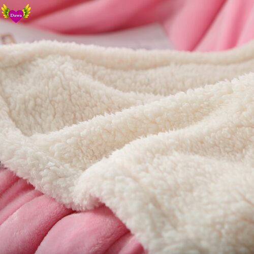 Lamb cashmere  Luxury Blanket  Throw warm soft Cozy Plush 毯