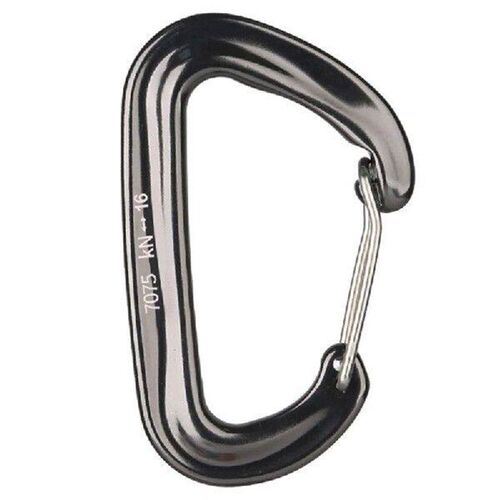 16KN D-Shaped Carabiner Hook Heavy Duty Aluminum Alloy