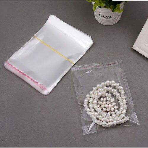60Size Transparent self-adhesive Small OPP Plastic Bags Jewe