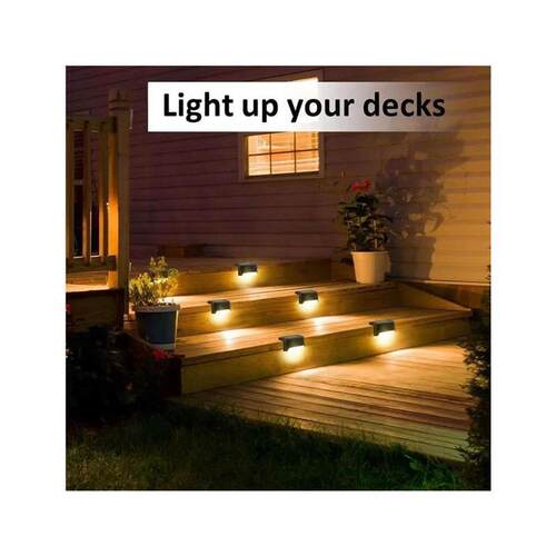 4/8/12/16pcs Solar LED Lights Outdoor Garden Light Deck Lam1