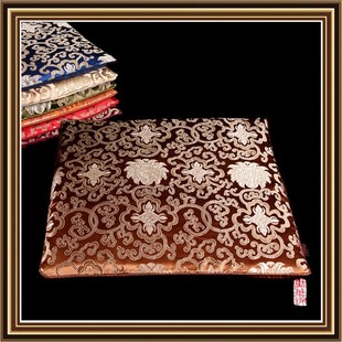 中式坐垫夏季红木椅子实木家居圈椅靠垫餐椅垫新古典家具垫