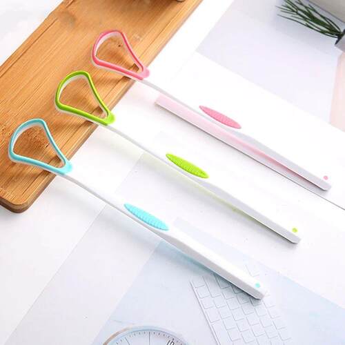 Tongue Scraper,Tongue Cleaner Helps Fight Bad Breath Healthy