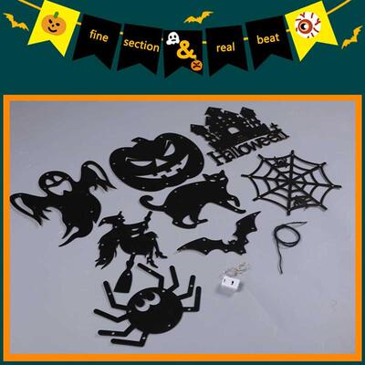 Halloween Gothic Lights Decor Horror Atmosphere Ghost Night