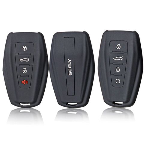 Silicone Car Key ver Case for Geely Coolray X6 geometry c Em