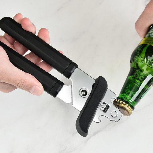 Can Opener Professional Ergonomic Kitchen Tool Manual Side C