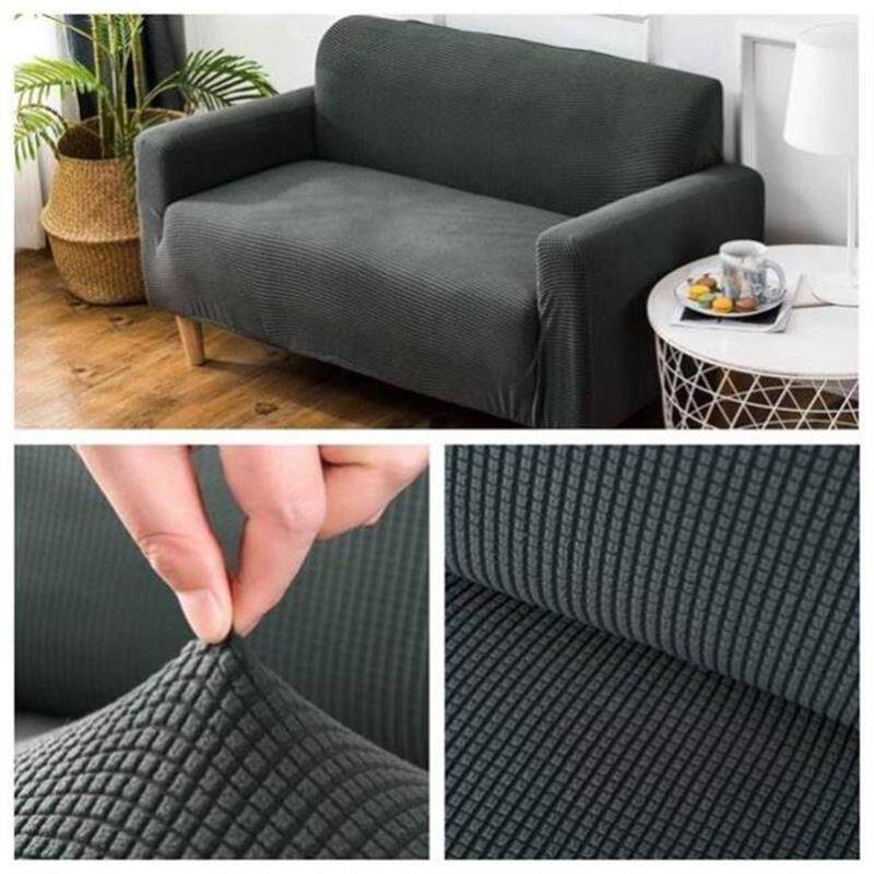 sofa cover thickening single modern lazy couch cover图片