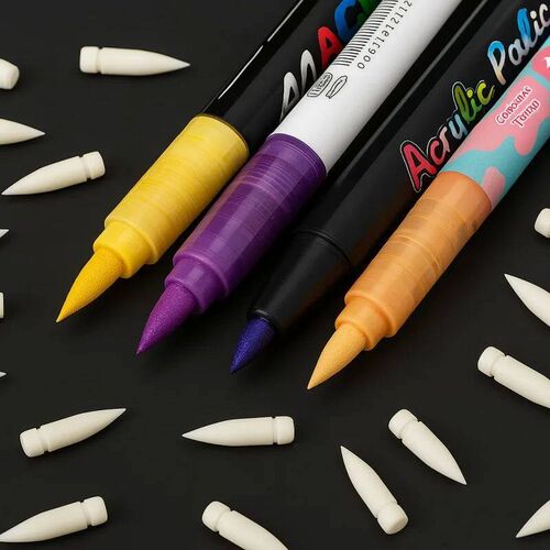 Replacement Cores for Acrylic Paint GuangNa Markers Soft Bru