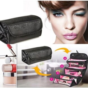 bag organizer makeup case zip pouch toiletry make up bag