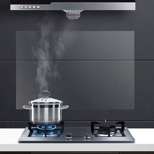 Transparent Wall Protector 68cm*45cm Kitchen Oil-Proof Water