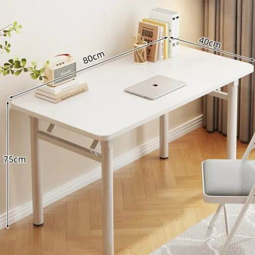 Foldable Computer Desk Bedroom Computer Table Small Apartmen