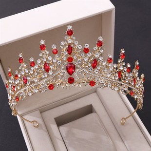 rendy Wedding Luxury Hair Accessory Crystal Rhinestone Crown
