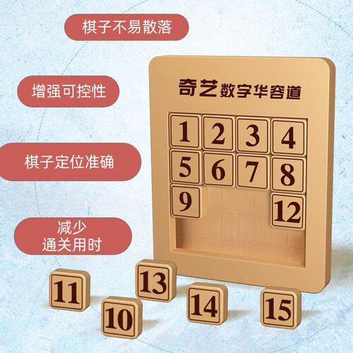 Magnetic Three Kingdoms Digital Huarong Road  * 4 * 5 * 6
