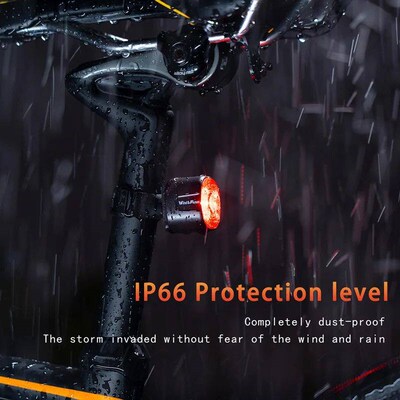 Bicycle taillights, intelligent taillights for bicycles, wat