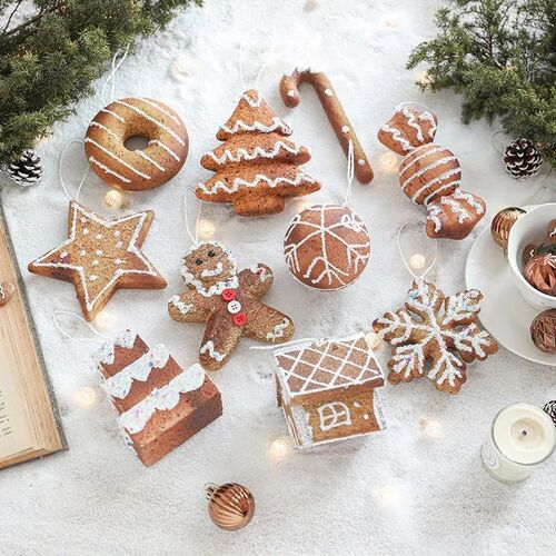 3D Christmas Tree Decoration Foam Ball Snowflake Christmas