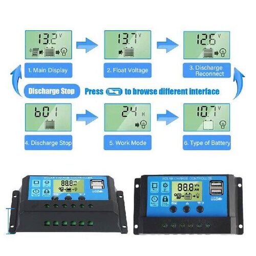 MPPT Accessory PV Regulator LCD Display Home Accessories