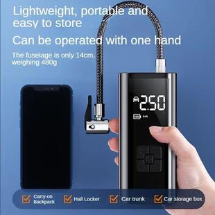EAFC Portable Tire Inflator Rechargeable Electric Inflator F