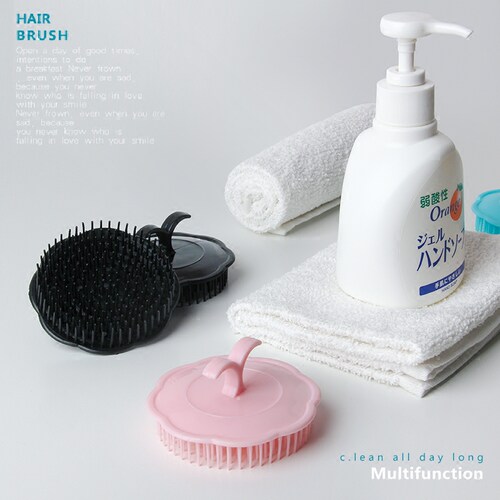 Head Massage Brush Soft glue Shampoo brush Bathroom Product
