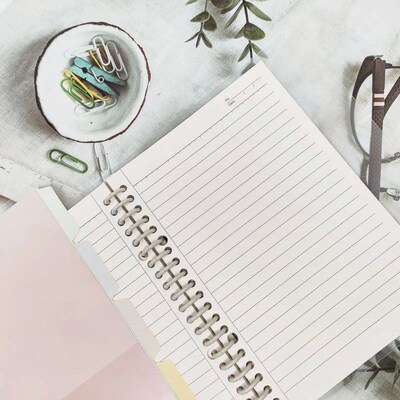 B5 A4 A5 High Quality Binder Notebook Loose Leaf Spiral Note