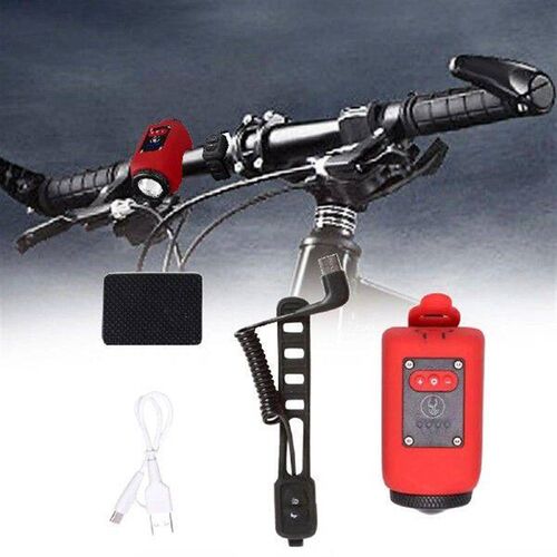 Bike Light with Horn Folding Bike IPX5 Waterproof Safe