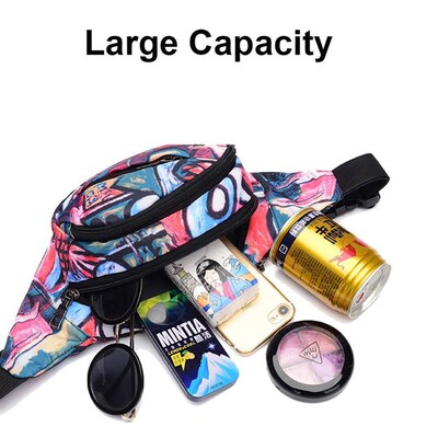 Meijuner Waist Bag Nylon Fanny Pack for Men Women Unisex