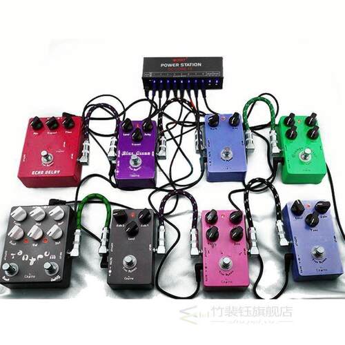 Guitar Effects Pedal Board Power Supply Isolated Output 9V