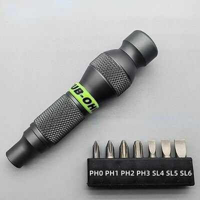 Precision Aluminum Alloy Handle for Shank 1/4  Bits Comforta