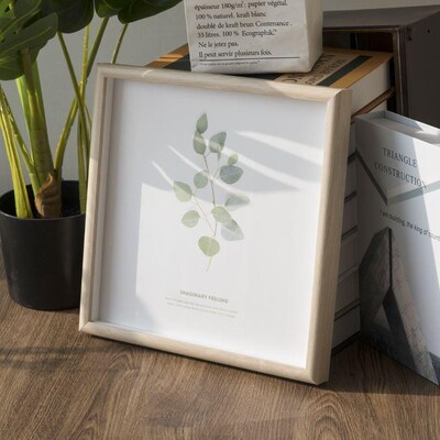 Nordic simple wooden photo frame square picture frames 相框