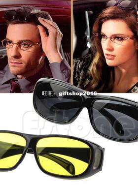 On Sale 1PC HD Night Vision Unisex Driving Sunglasses Yellow