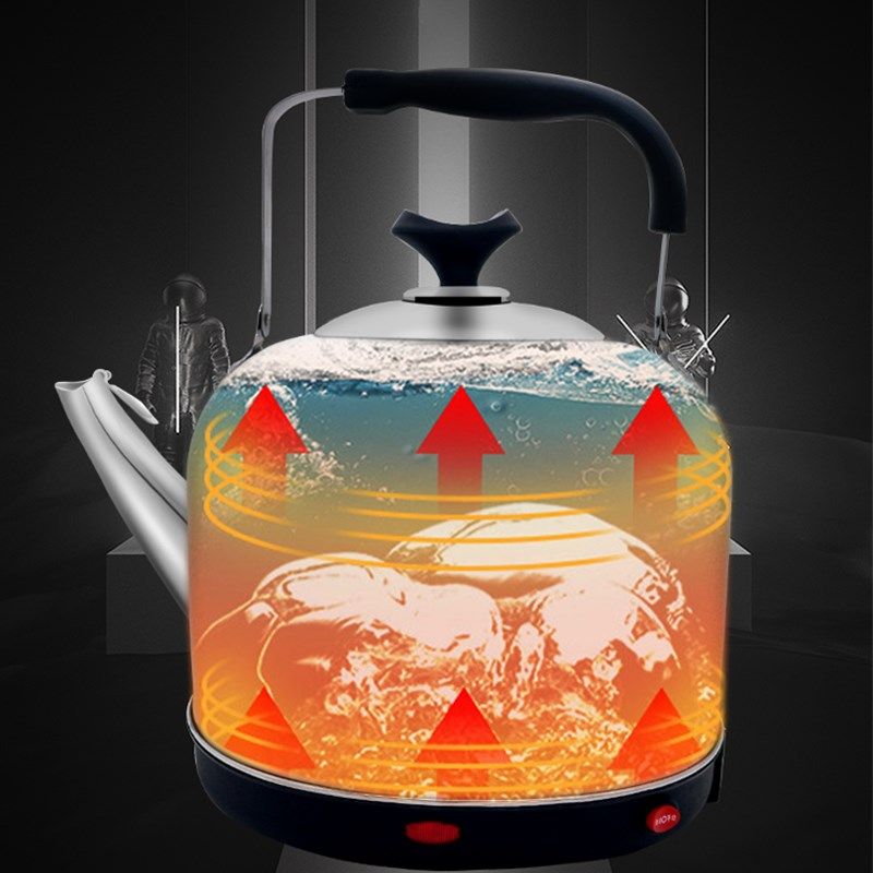 不锈钢保温一体烧水壶大容量电水壶家用全自动断电电茶壶鸣音