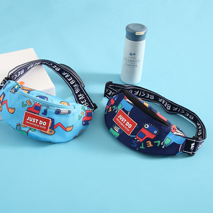 儿童胸包腰包卡通超酷小零钱包逛街旅游小背包休闲孩子宝宝小包男