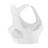 High-strength sports underwear for women, shock-absorbing, gathering, yoga, back, chest and cushion integrated, running training and fitness bra thumbnail 4