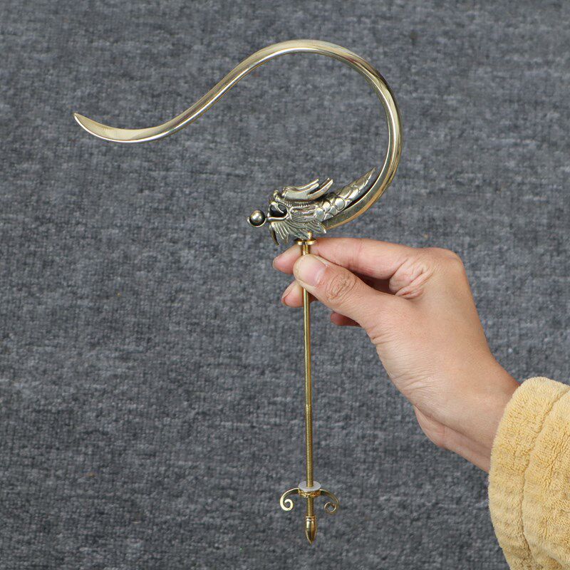 鸟笼挂钩钩子手工提手画眉百灵辣嘴八哥竹鸟笼龙头黄铜配件