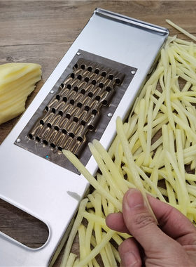 华诚不锈钢插丝板罗卜丝刨丝器洋芋擦擦工具老式铜刨菜刨子插丝器