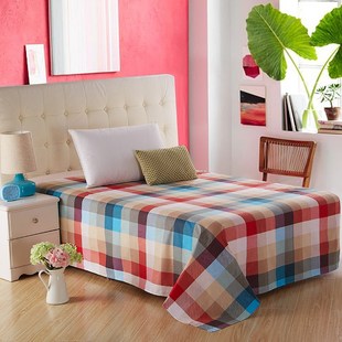 福文家纺全棉学生宿舍床单单件1.2M床寝室单人床1.5米双人床