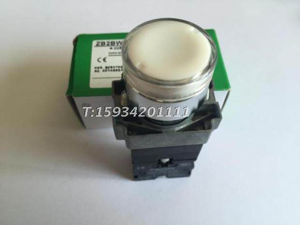 带灯按钮开关XB2-BW31B1C XB2BW31B1C 白色AC/DC24V