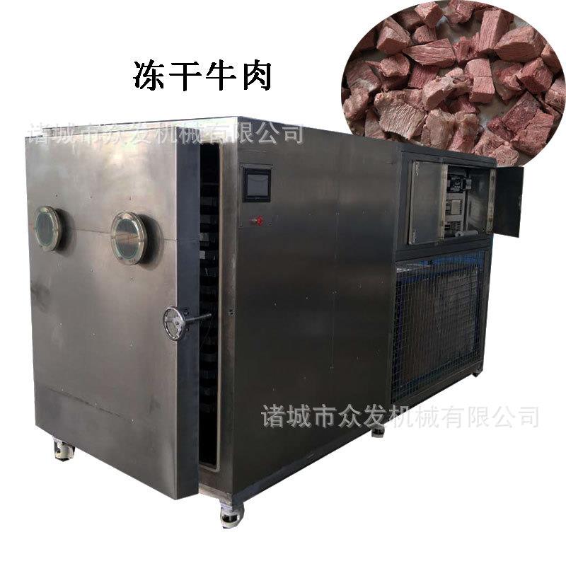 果蔬脆片冻干机牛肉条真空冻干设备鸡胸肉低温冻干机众发