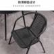 户外庭院铁艺休闲桌椅室内阳台洽谈桌椅办公室桌椅奶茶店用餐