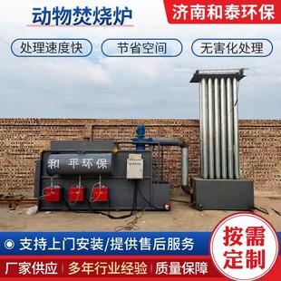 尸体火化炉废弃物处理设备宠物殡葬焚烧炉养殖场动物环保