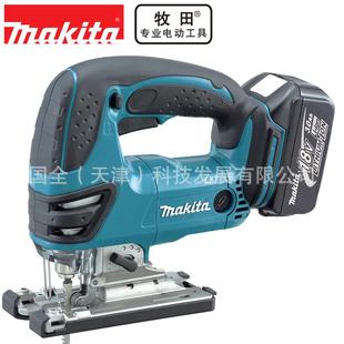 Makita牧田充电工具DJV180充电式 曲线锯18V锂电电机木材135mm