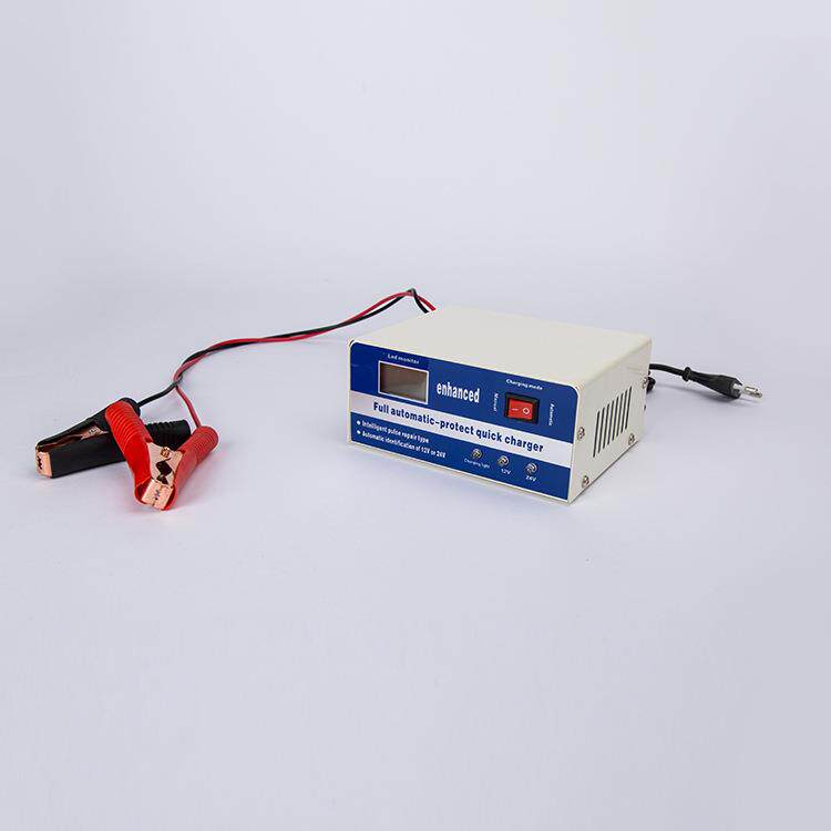 乐清厂家直销10A汽车摩托车充电机12V24V大型充电器