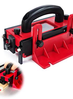 3D安全推把黄色倒装台锯雕刻机台锯带锯木工推尺防切DIY