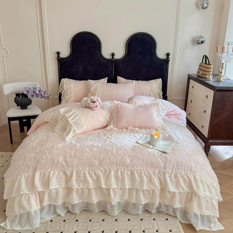 2025新款厂家直销浪漫淑女蝴蝶梦立体蝴蝶加三层雪纺花边系列四件,鲜花速递/花卉仿真/绿植园艺,割草机/草坪机,淘宝优惠券,粉丝福利购,淘宝优惠卷