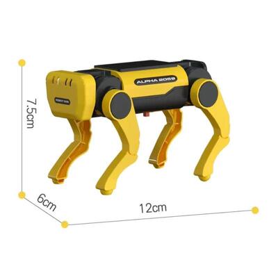 Robot Dog Science Experiment Kits Solar Powered Puppy for Ki