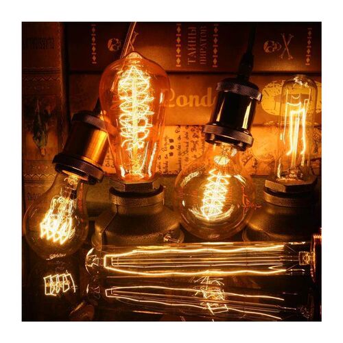 Retro Edison Bulb E27 220V 40W Light Bulb A60 ST58 ST64 T10