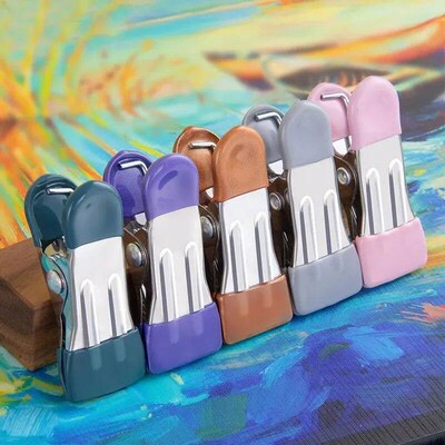 Portable Clothes Pegs Traceless Clothespins 10pcs Coat Rack