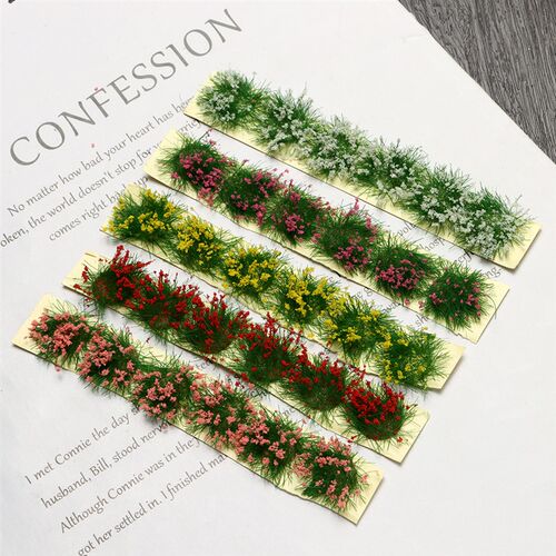 Static Scenery Model Sand Table Building Layout Flower Clust