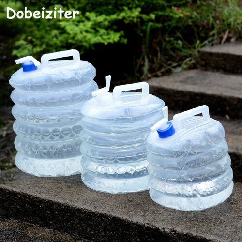 Portable 5/10L /15L Outdoor Foldable Collapsible Drinking Ca