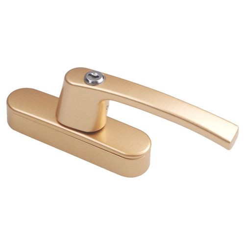 窗锁儿童窗锁门窗五金断桥铝窗配件执手窗户把手带锁内开内倒窗锁