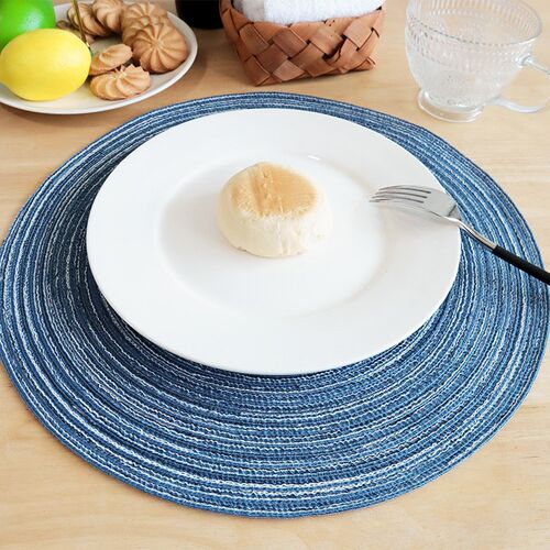 Nordic Style Circular Placemat Coaster Heat Insulation Pad f